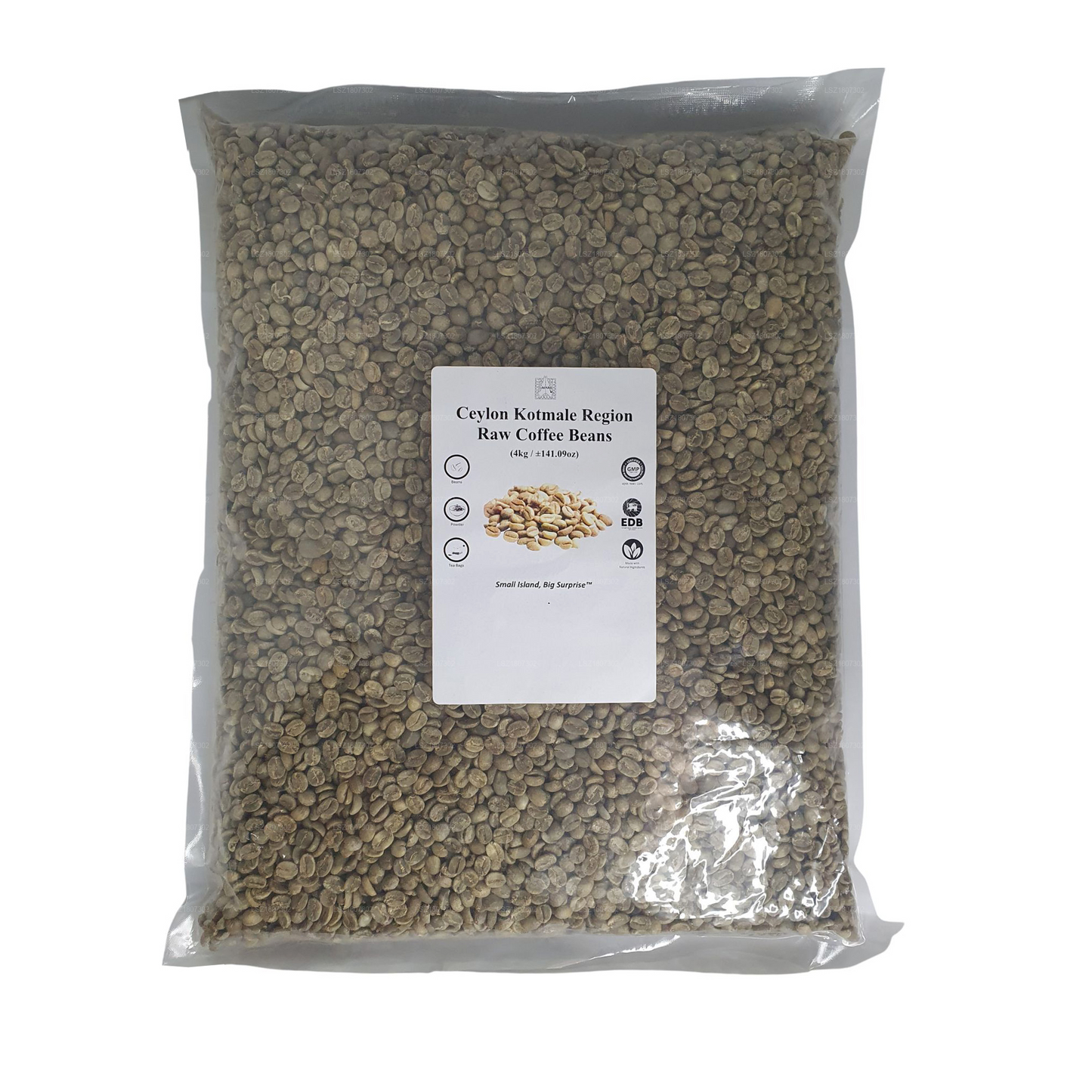 Lakpura® Ceylon Kotmale Region Raw Coffee Beans