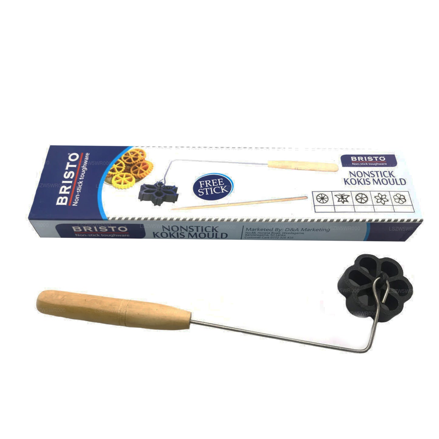 Lakpura® Nonstick Kokis Mould