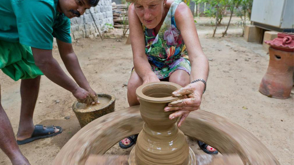 Traditional Pottery Making Experience from Jaffna