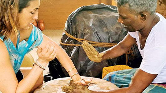 Traditional Pottery Making Experience from Jaffna