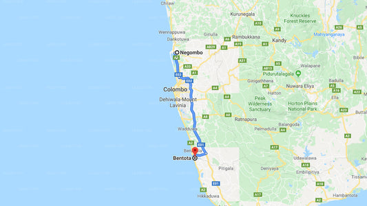 Privat overførsel fra Negombo City til Bentota City