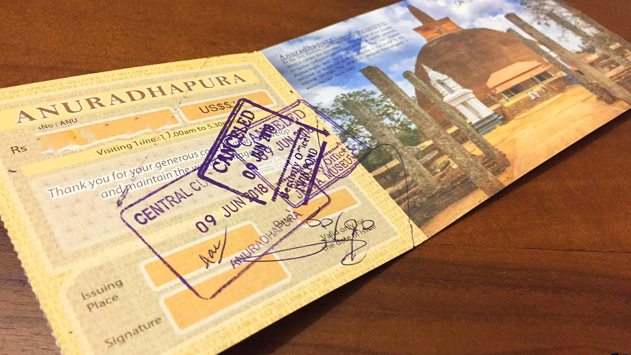 Anuradhapura Sacred Area Entrance Ticket