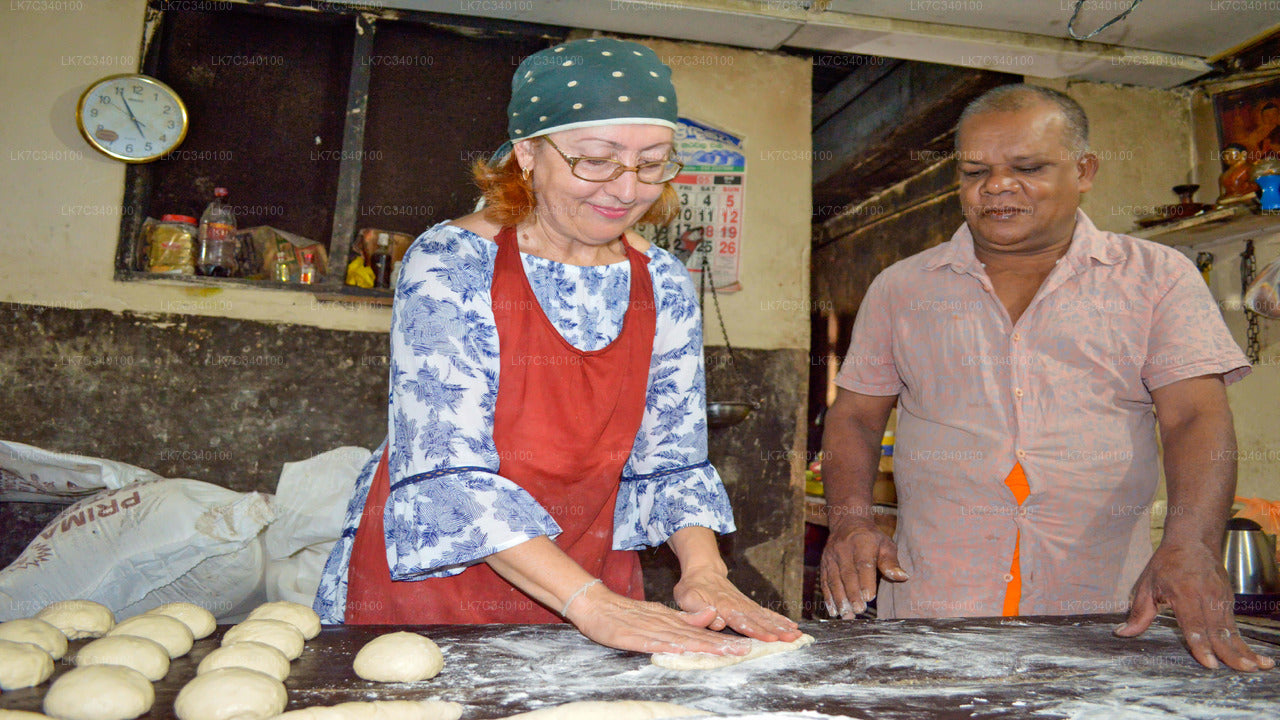Sri Lankan Traditional Bakery Experience from Tissamaharama