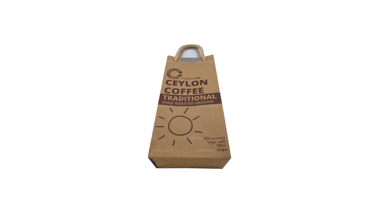 Traditionellt mörkt rostat malet kaffe (100 g)