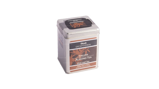 Исключительный итальянский миндальный чай Dilmah (100 г) Tin Caddy