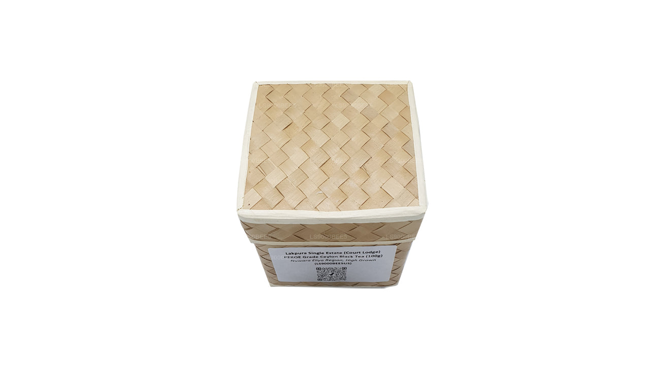Lakpura Single Estate (Court Lodge) Tè nero di Ceylon di grado PEKOE (100 g)