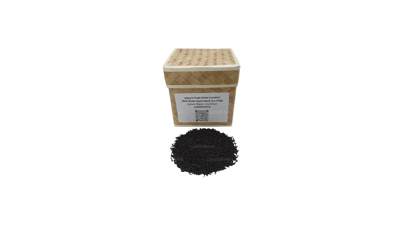 Lakpura Tek Emlak (Lumbini) FBOP Sınıfı Seylan Siyah Çay (100g)