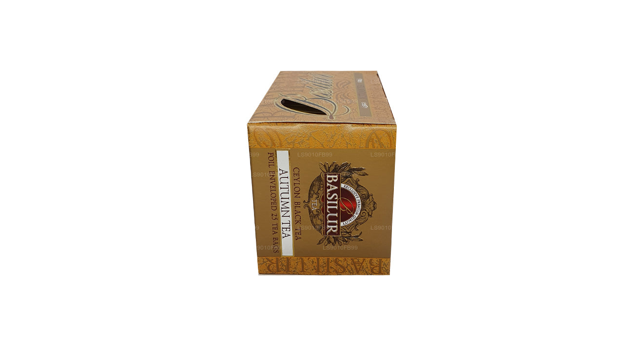 Basilur Four Seasons Autumn Ceylon Black Tea (50g) 25 Foil Enveloped Teabags